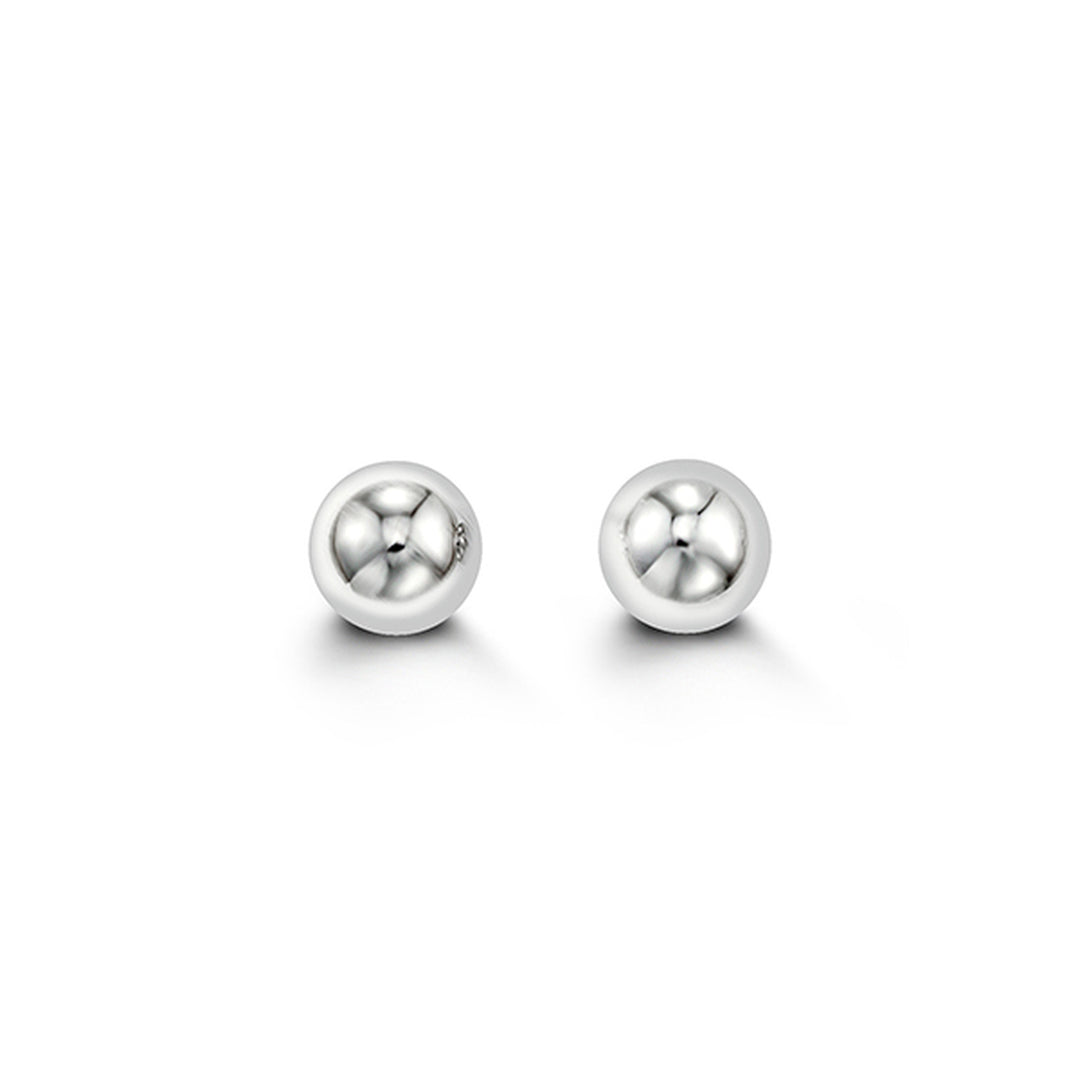 14K 6MM Ball Stud Earrings