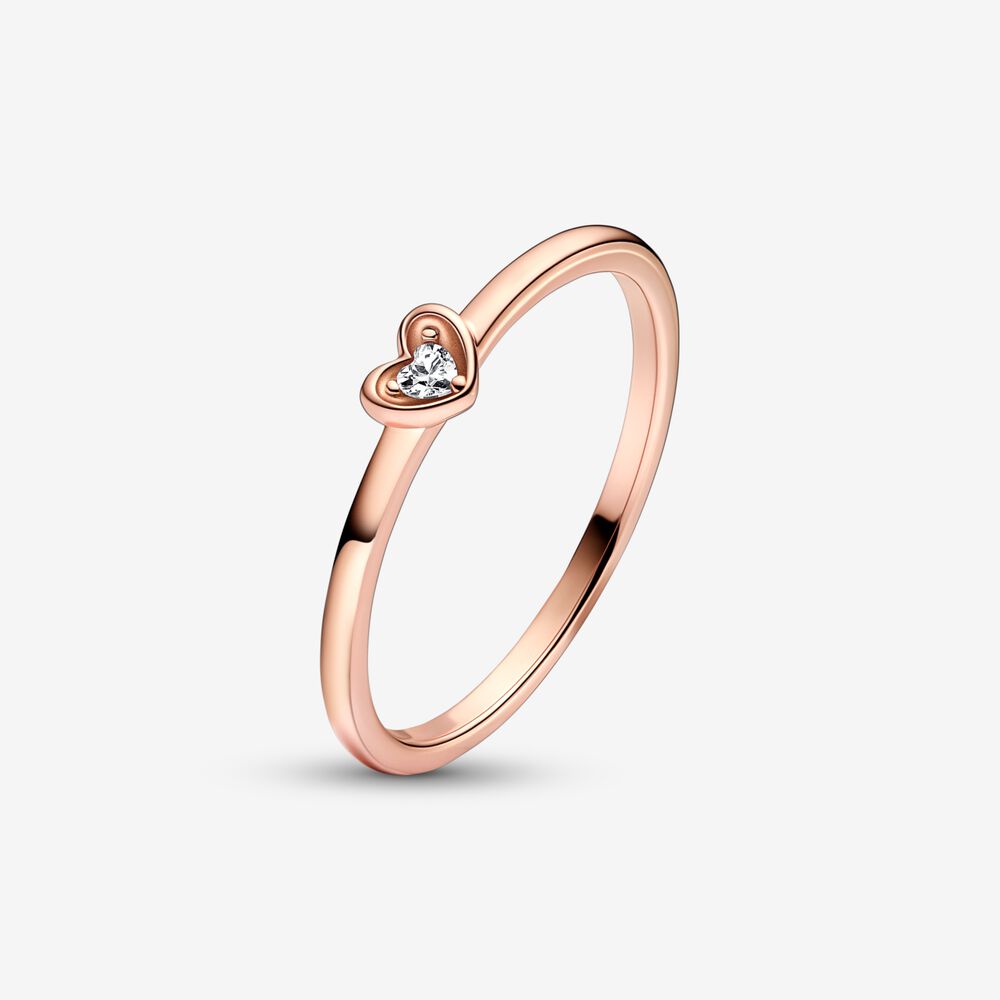 Pandora Radiant Heart Ring, Size 5