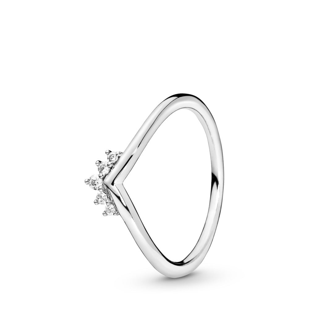 Tiara Wishbone Ring, size 6.0