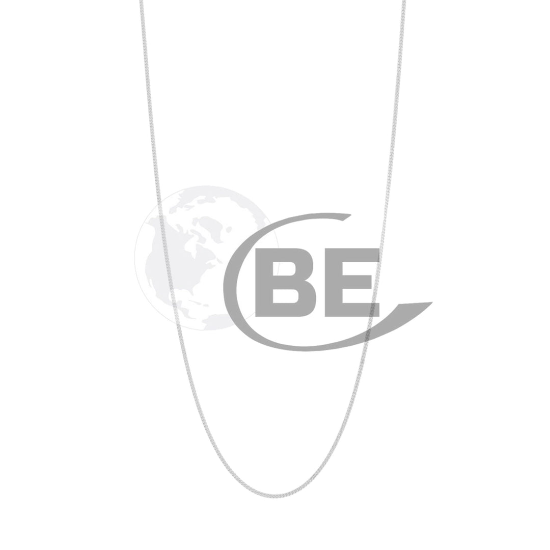10k white gold fine curblink c