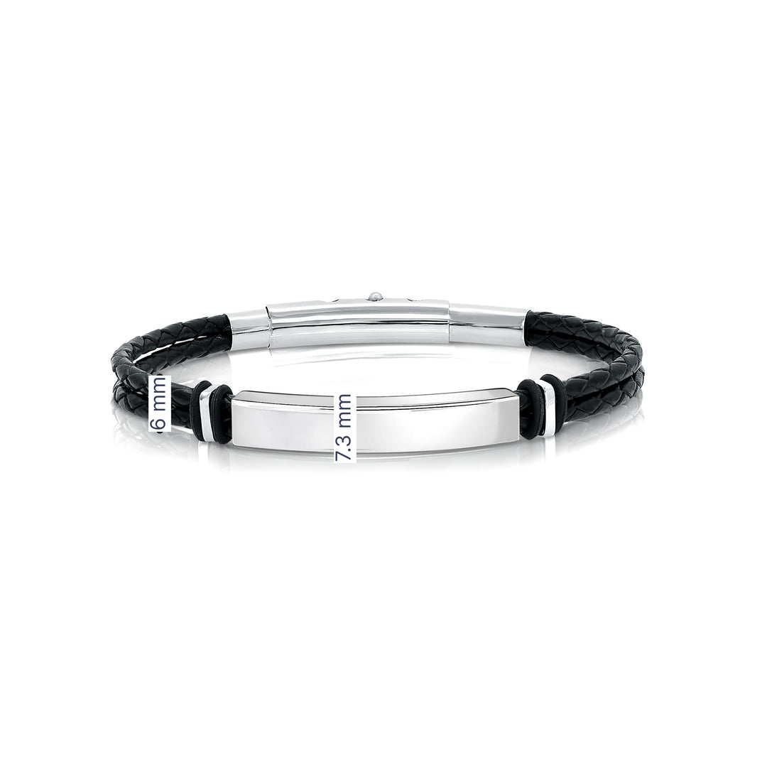Italgem Steel Double row leath