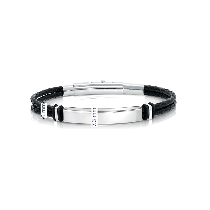 Italgem Steel Double row leath