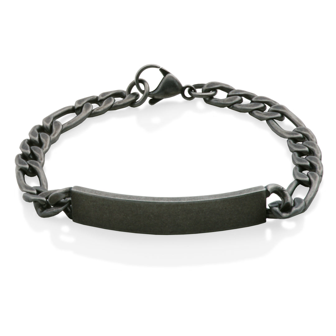 SteelX Oxidized ID Bracelet