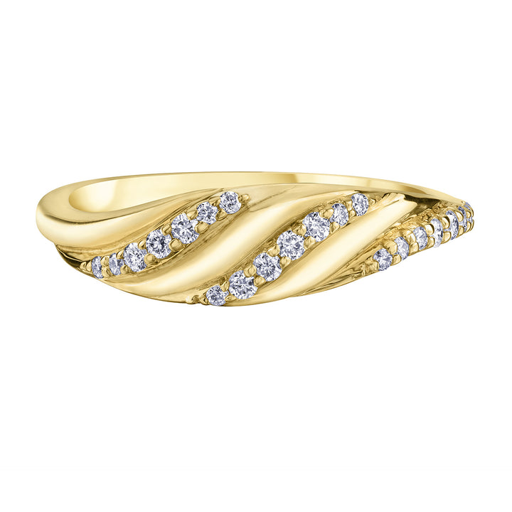 Diamond Days 10KY Fashion Ring 0.17TDW