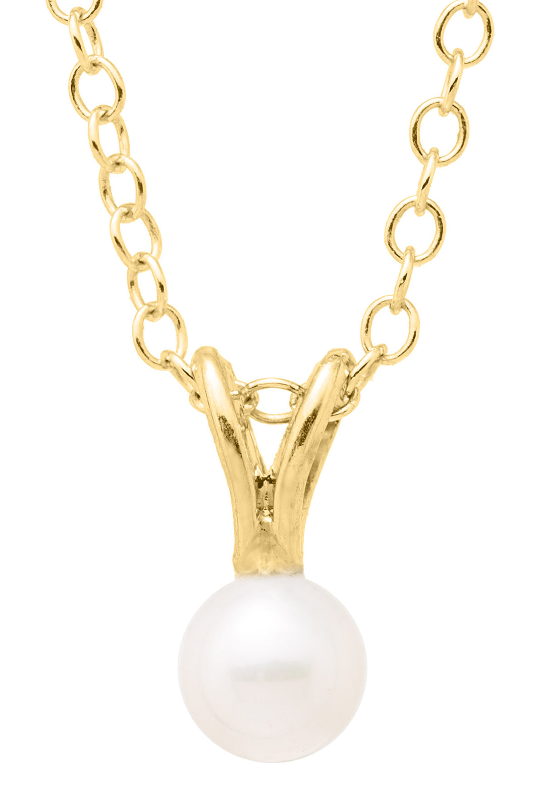 14K Gold Filled Child's Pearl Pendant
