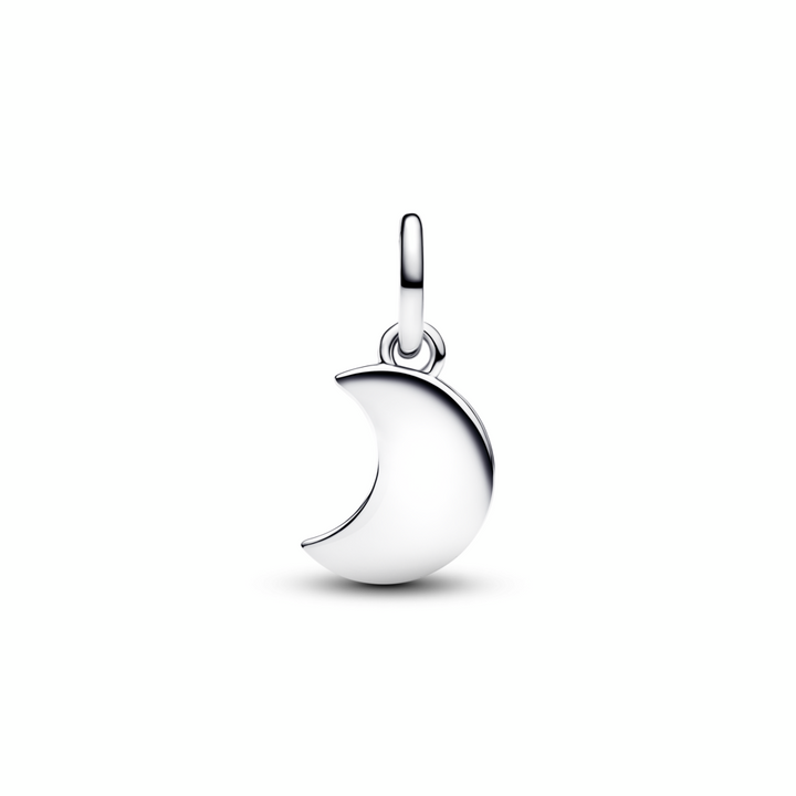 Pandora Crescent Moon Double Dangle Charm