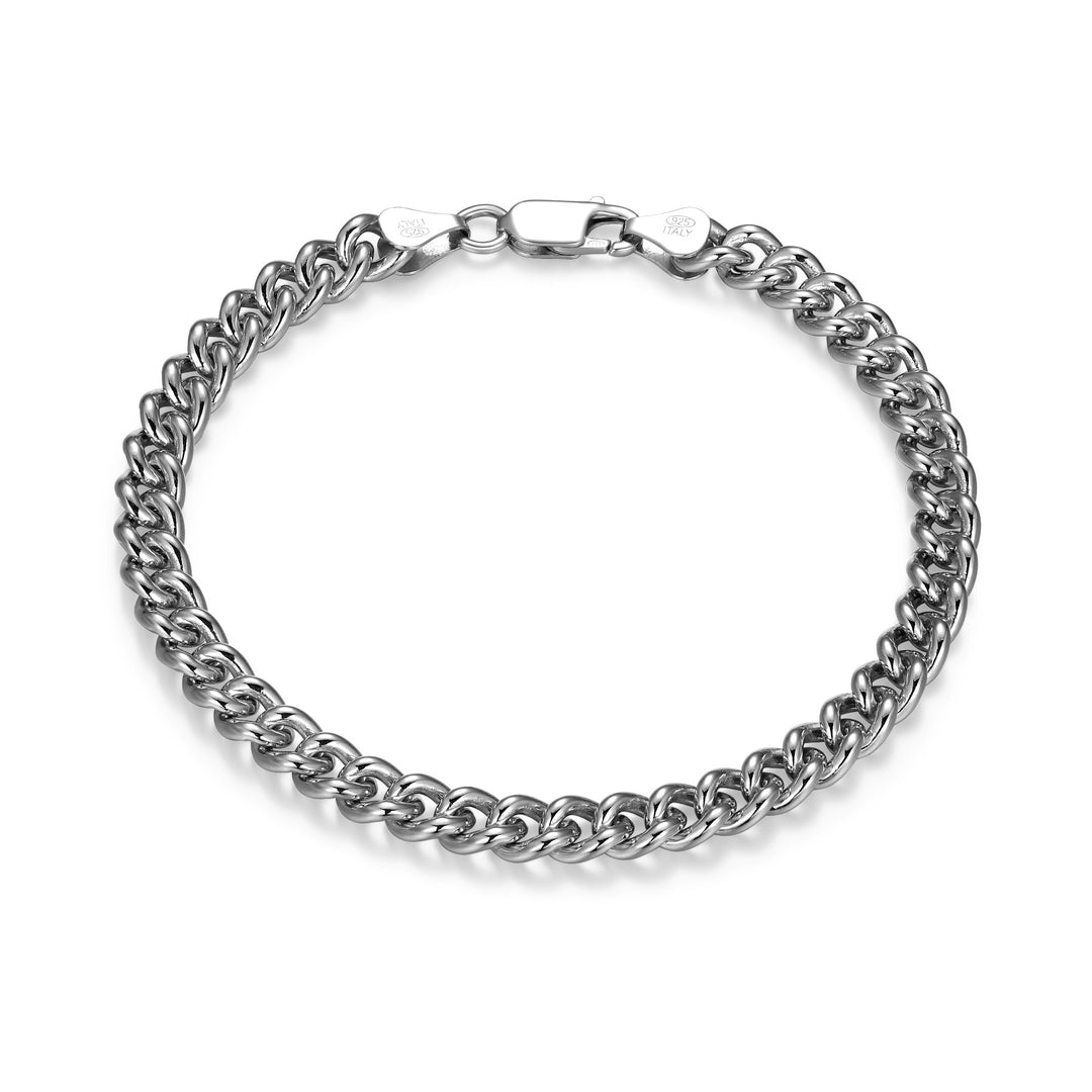 ETHOS Silver Curb Bracelet