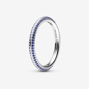 FINAL SALE - Pandora ME Blue Pavé Ring, size 6