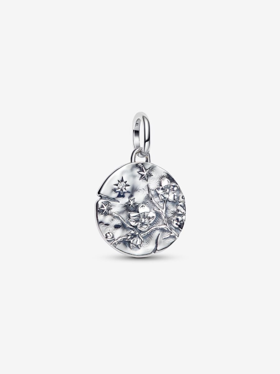 Pandora Cherry Blossom Medallion Charm