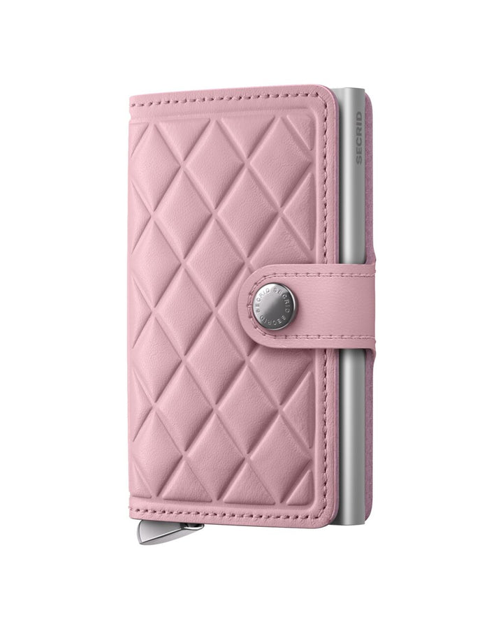 SECRID Emboss Diamond Premium Mattewallet, Rose