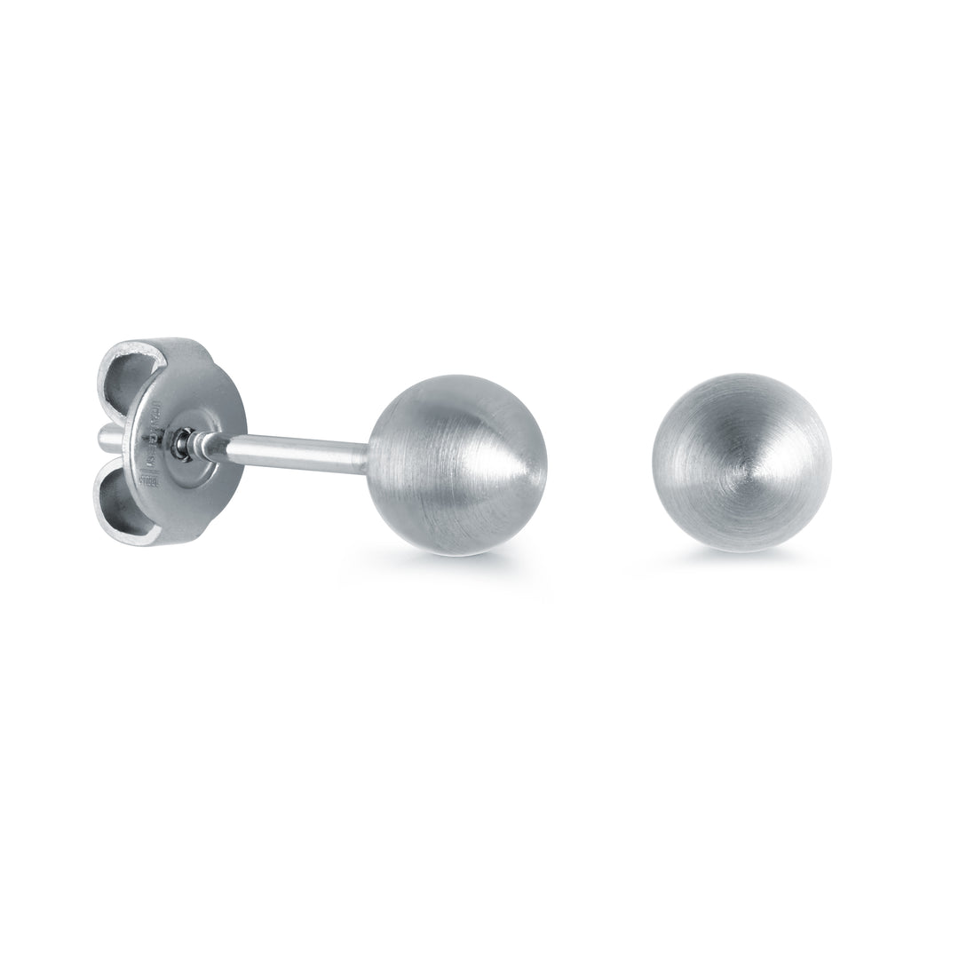 Steel 6mm Brushed Ball Studs