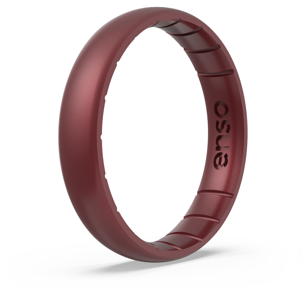 ENSO Silicone Ring- Gernet, SZ 7