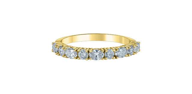 10k yellow gold Lab grown diam