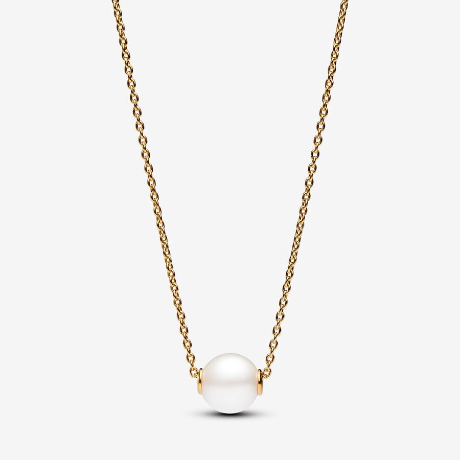 Pandora Treated Freshwater Cultured Pearl Collier Necklace