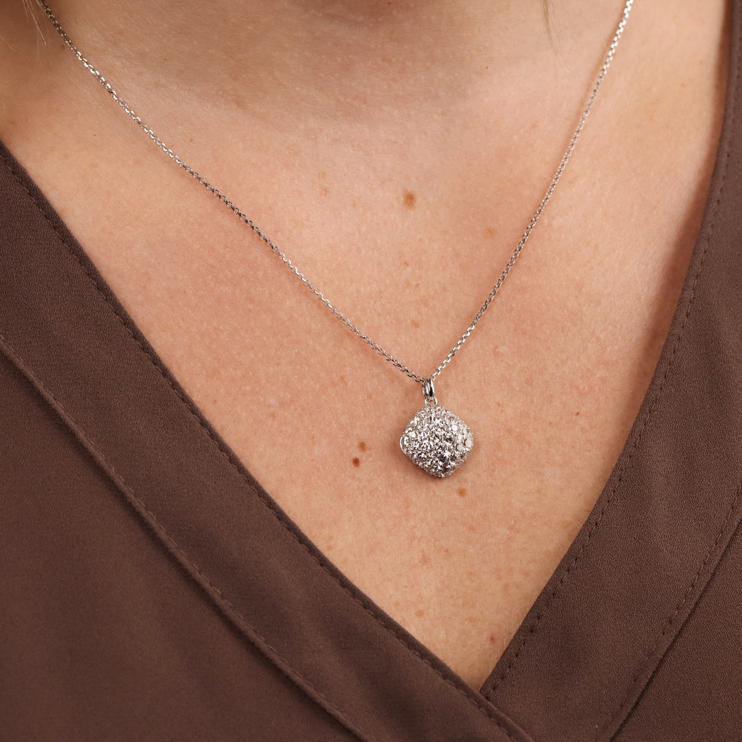 ELLE rhodium-plated sterling s