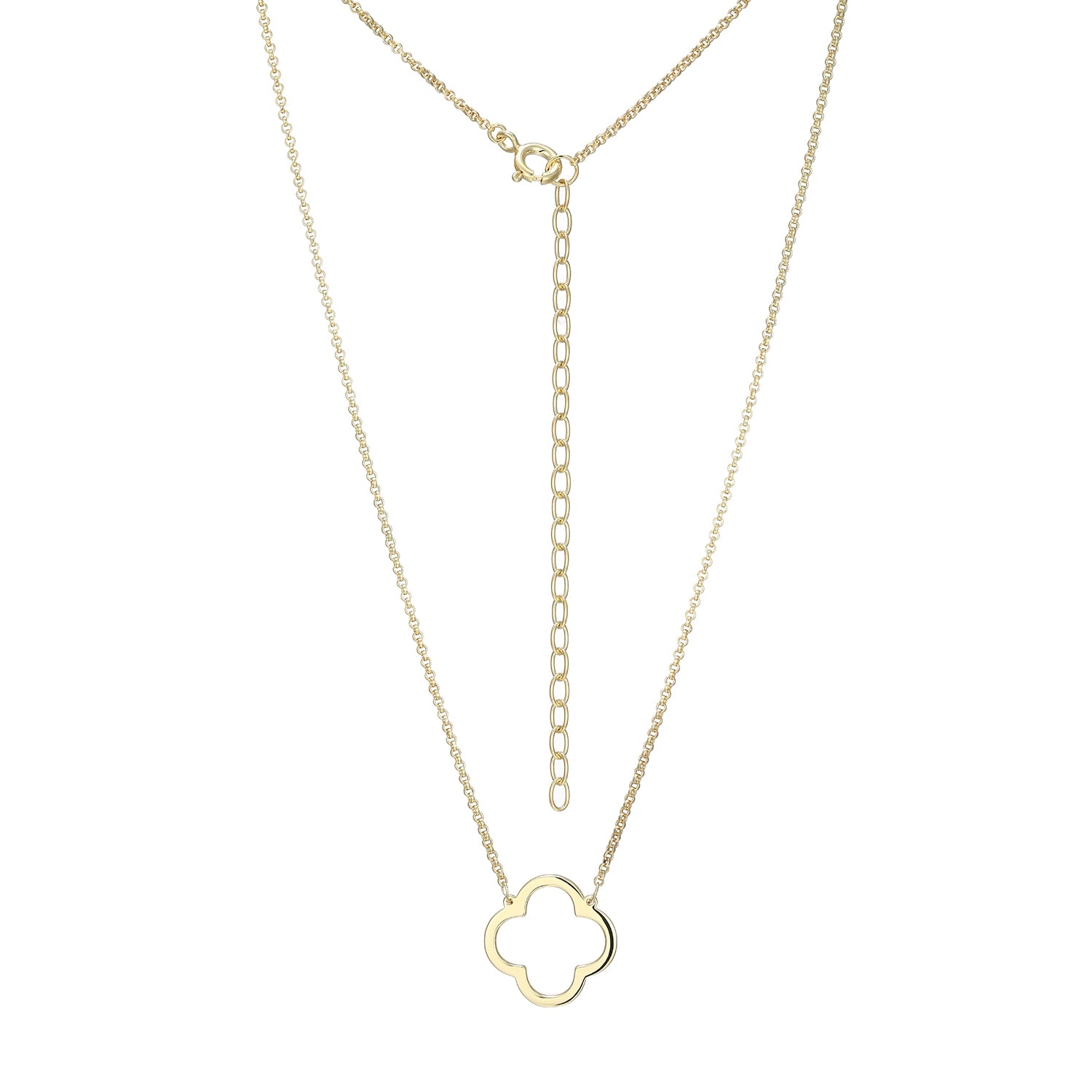 Open Clover 16MM Necklace