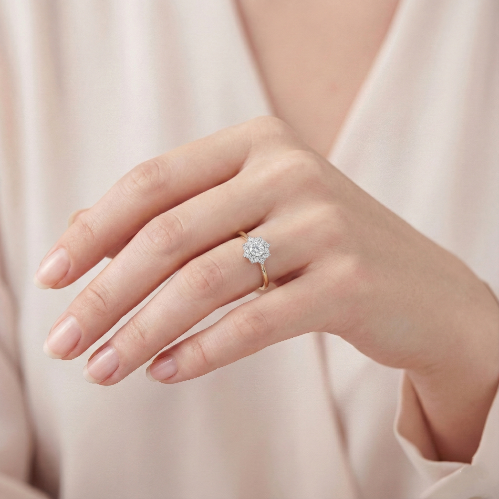 Maple Leaf Diamonds, Eternal Flames Engagemet Ring