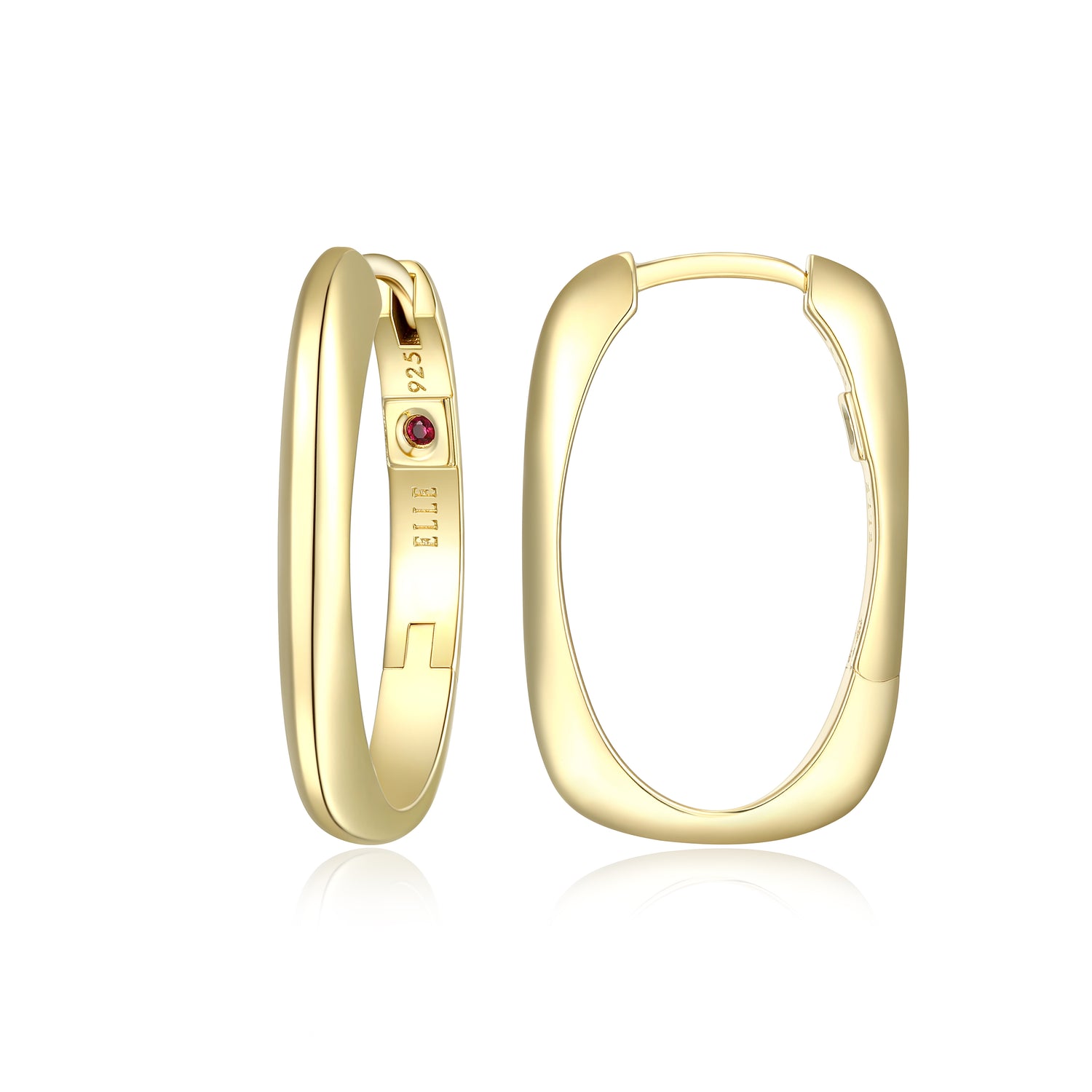 ELLE "Allure" Hoop Earrings