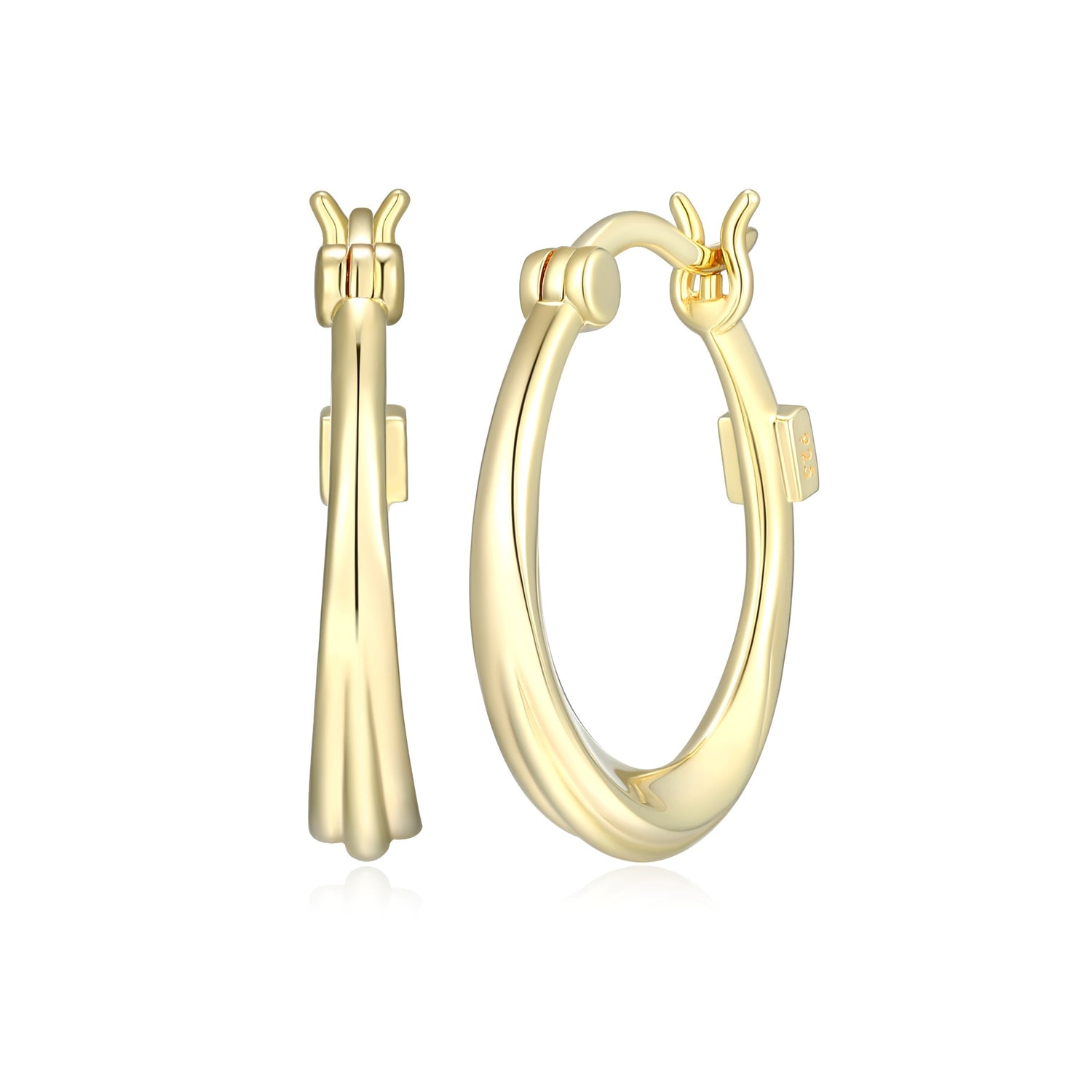 Graduated Hoop Earrings