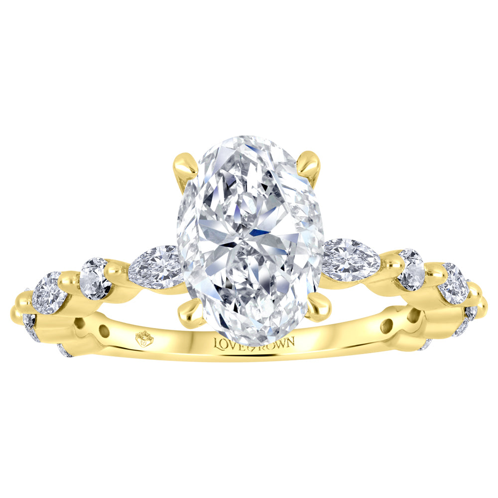 Love Grown 14k yellow gold lab