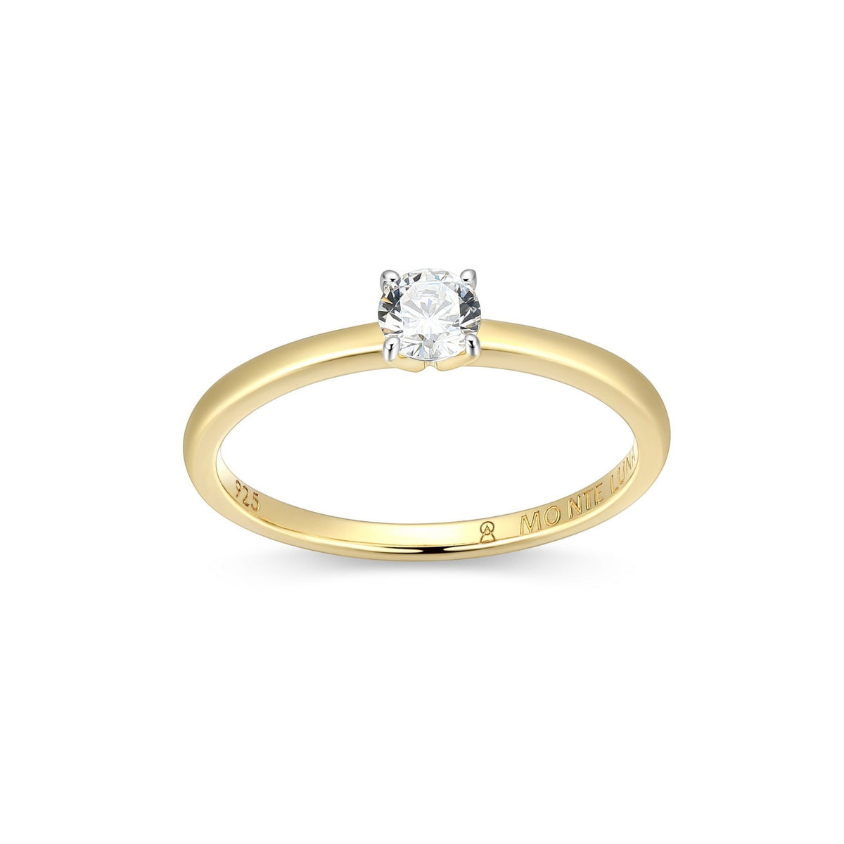 Lag-Grown Solitaire Diamond Promise Ring, size 6.0