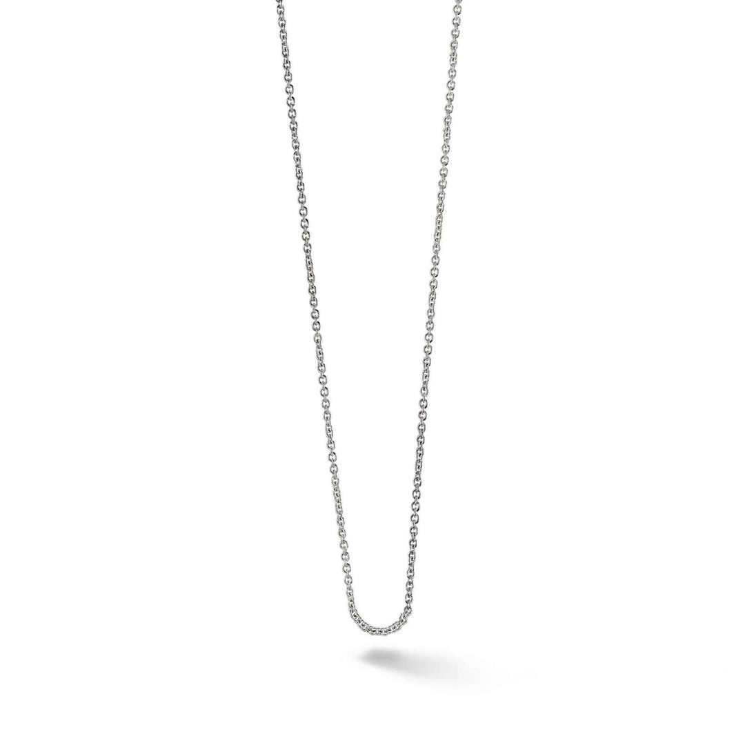 Sterling Silver Rolo Link Chain, 38"