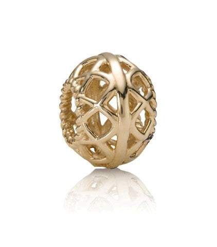 Pandora 14ky Charm;  Open Latt
