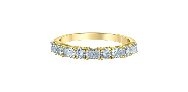 10k yellow gold Lab grown diam