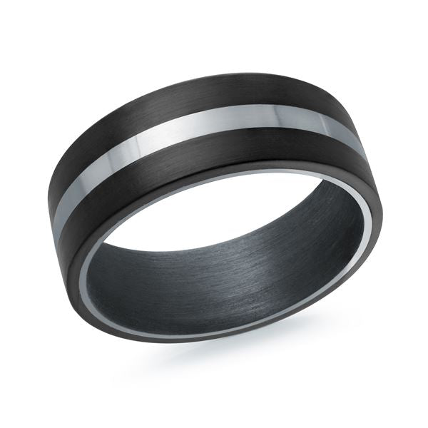 Malo 2 tone Tantalum Ring, size 10
