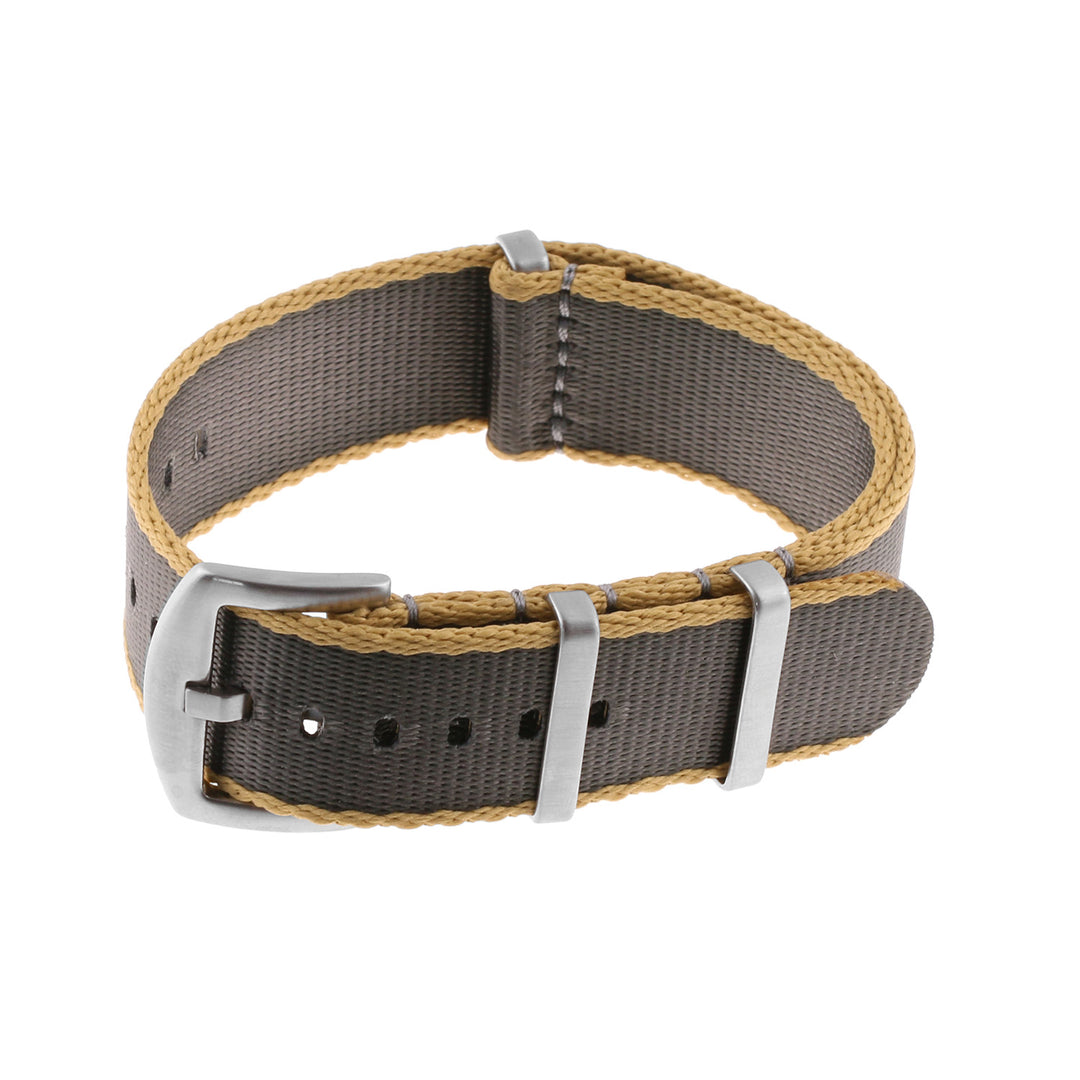 Seat belt nato strap - dark gr