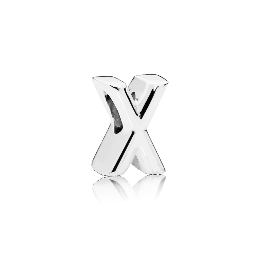 Pandora Letter X Alphabet Charm