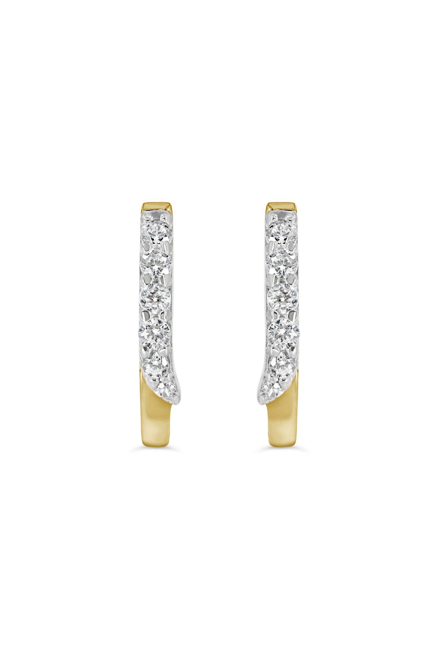 14k yellow and white gold diam
