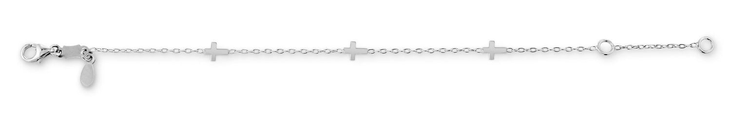 Baby Bella 10k white gold ligh