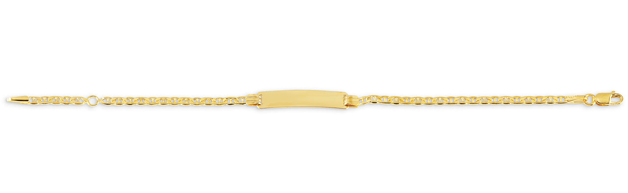 Baby Bella 10k yellow gold ID
