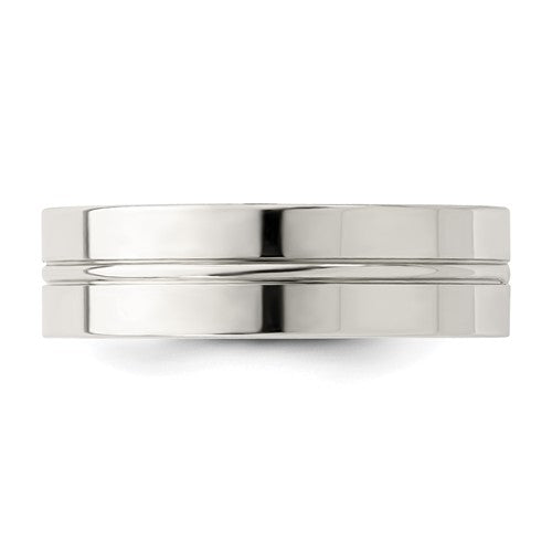 Sterling Silver 6MM Flat Band