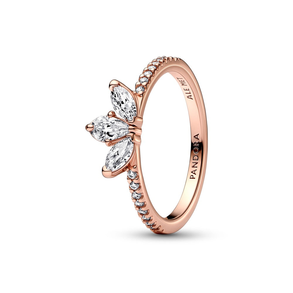 Pandora Sparkling Herbarium Cluster Ring. Size EUR 56/ 7.5