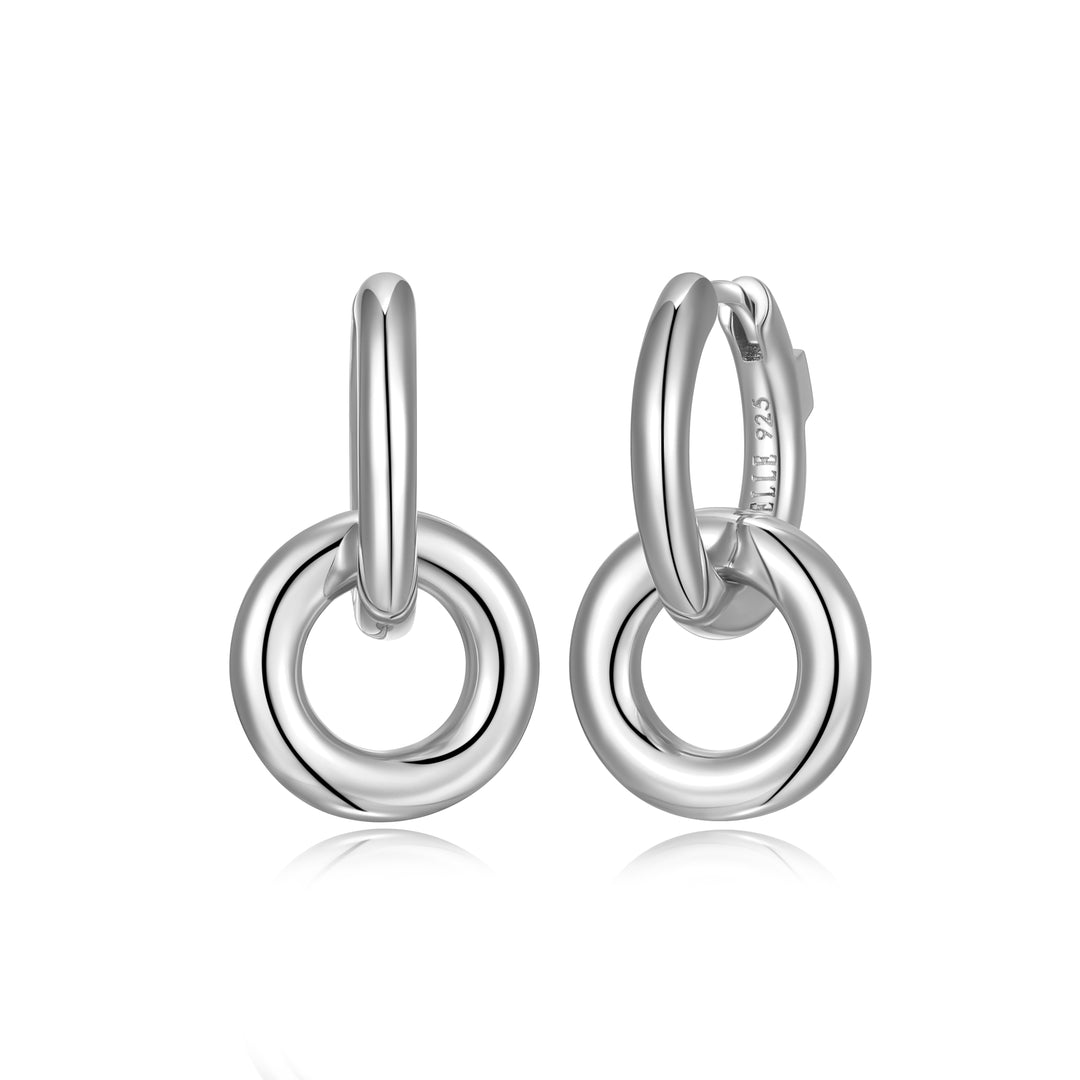 ELLE "Simpatico" Hoop Earrings