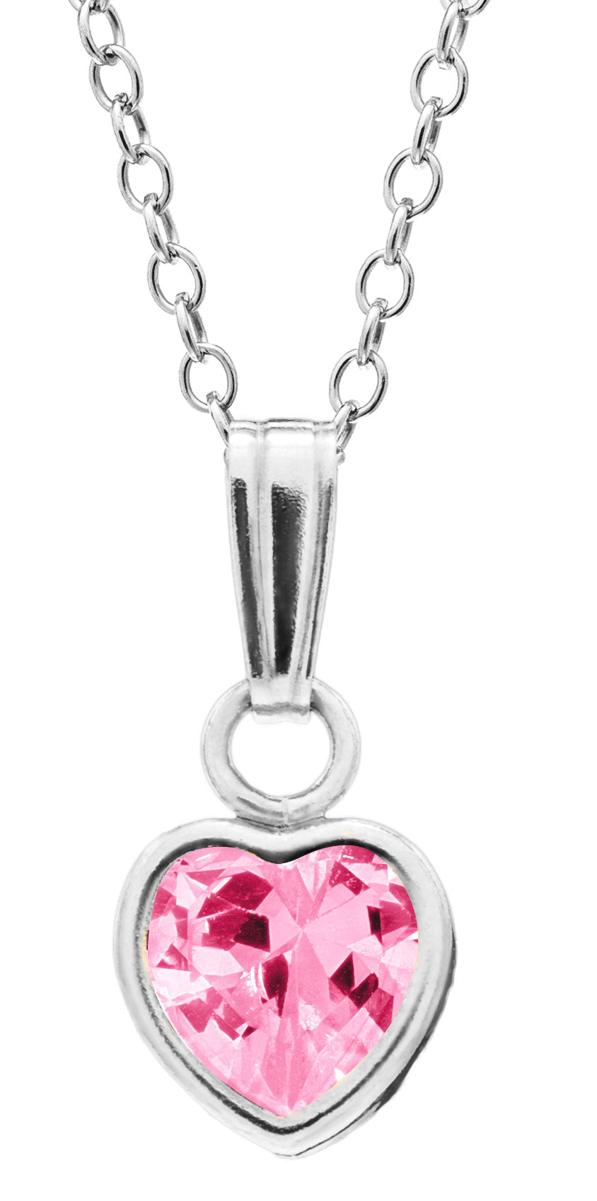 Sterling Silver Child's Heart Pendant