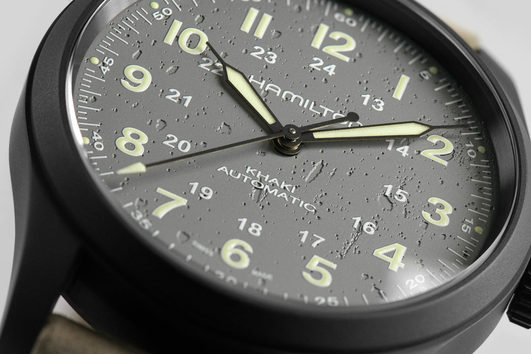 Hamilton Field Titanium Automatic Watch