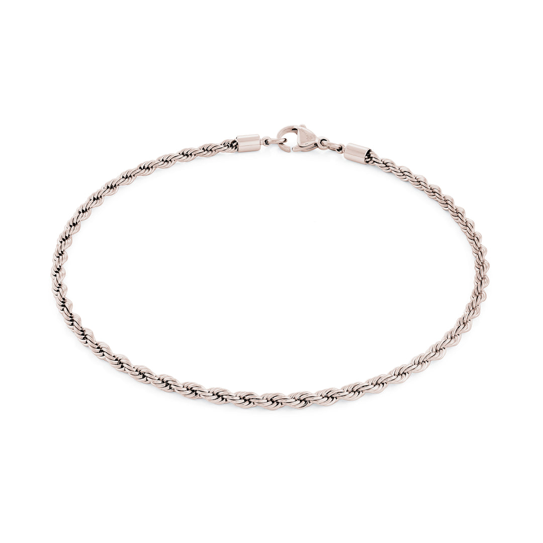 Steel Rope Anklet- 9"