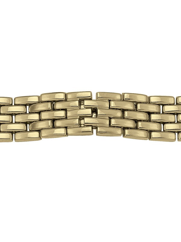 14k yellow gold watch bracelet