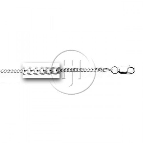 Sterling Silver Curb Link Chain, 20"