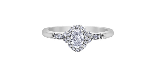 14K Engagement Ring