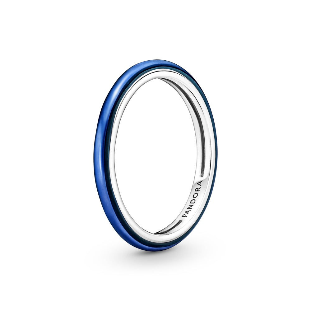Pandora ME Electric Blue Ring, size 5.0
