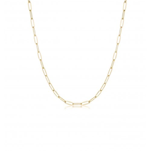 10K Paper Clip Chain, 20"