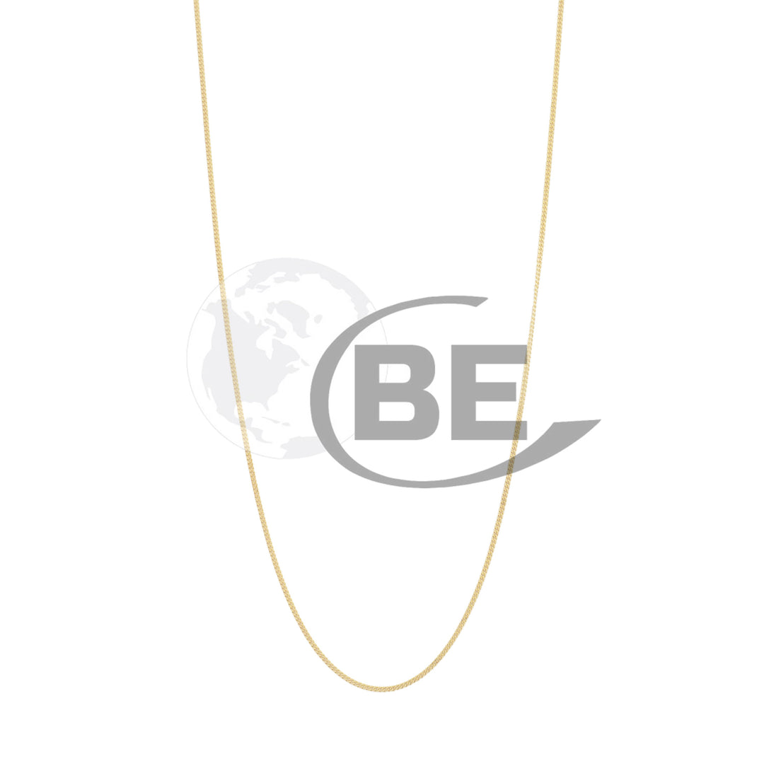 10K Delicate Curb Link Chain - 20"