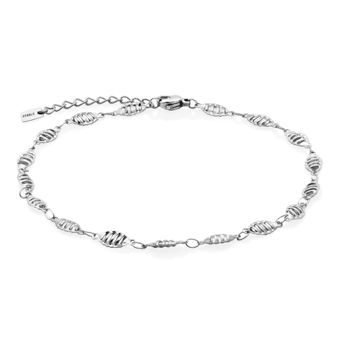 SteelX Stainless Steel Anklet - 10.25"