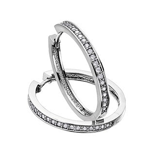 10K Diamond Hoops, 0.15 TDW