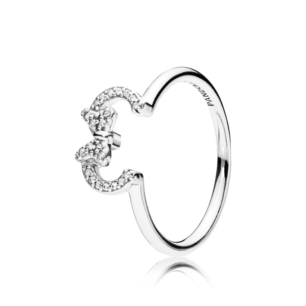 RETIRED - FINAL SALE  Pandora Minnie Silhouette Ring, size 7.0