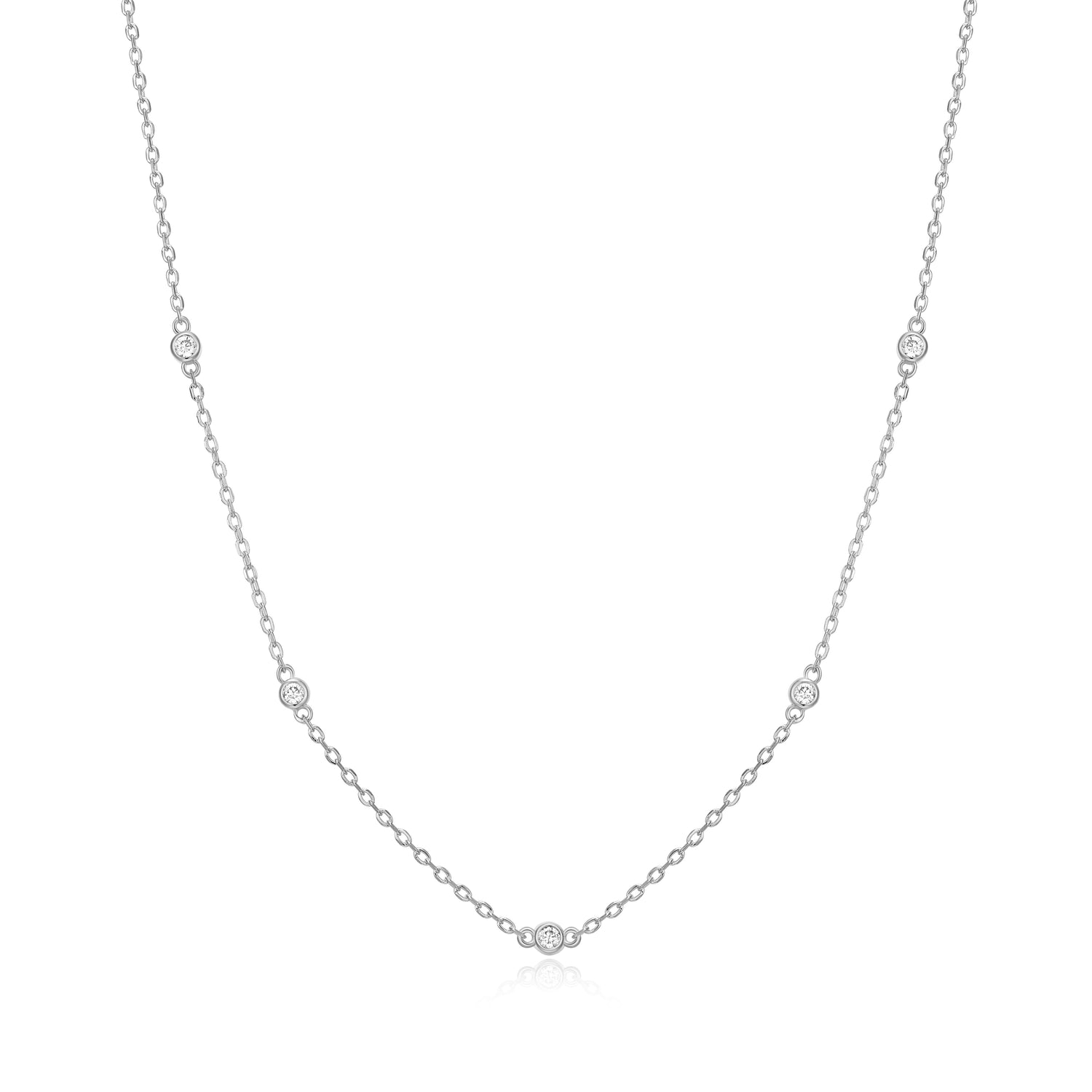 "M" lab-created diamond rhodiu